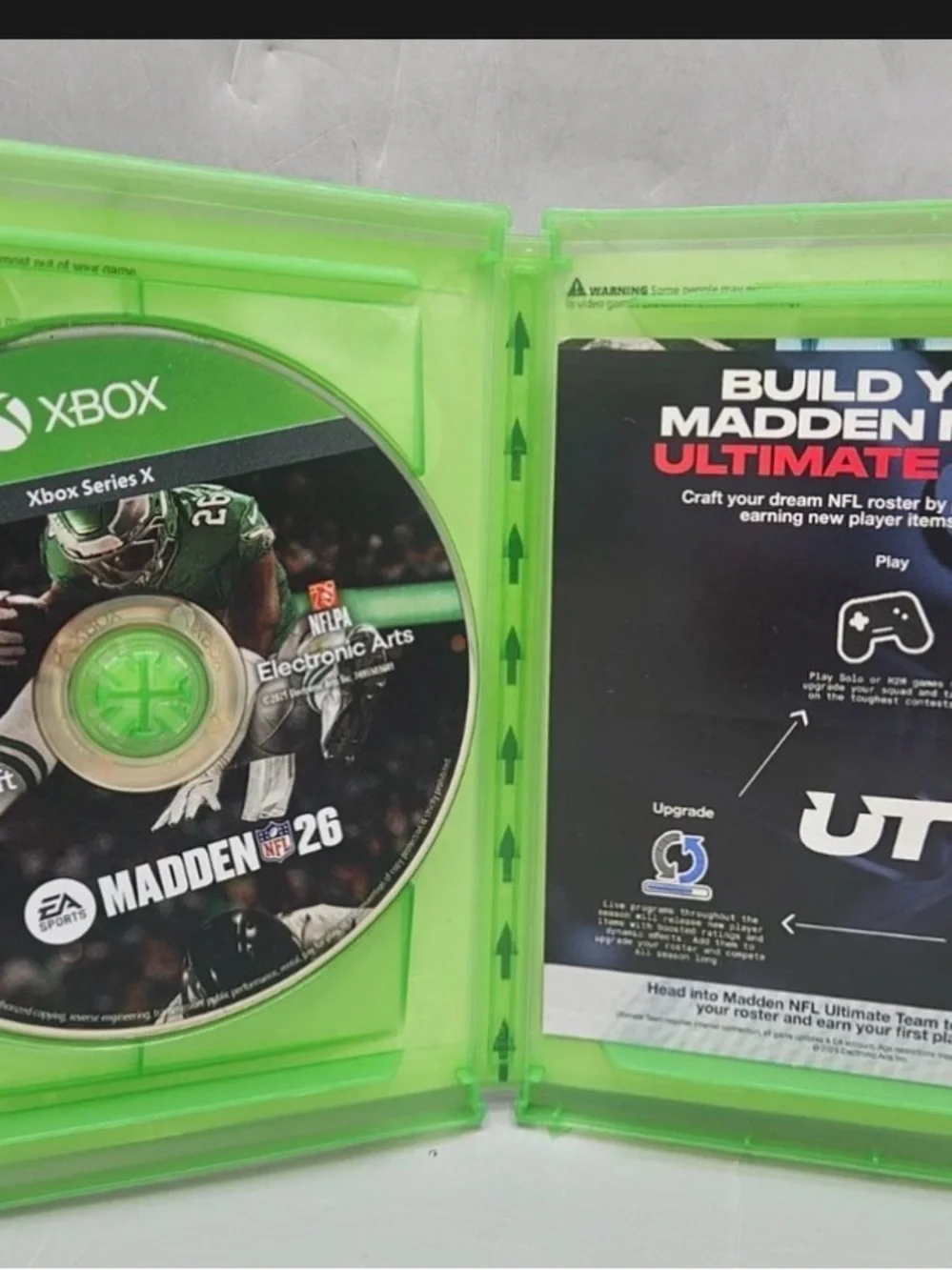 Madden NFL 26 - Microsoft Xbox Series X Great Condition